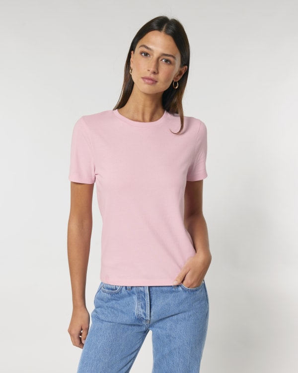 STELLA ELLA - COTTON PINK - TEE-SHIRTS SHORT SLEEVES - FEMMES