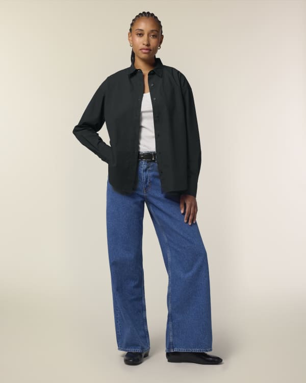 STELLA STYLER SHIRT - BLACK - SHIRTS NON DENIM - VROUWEN