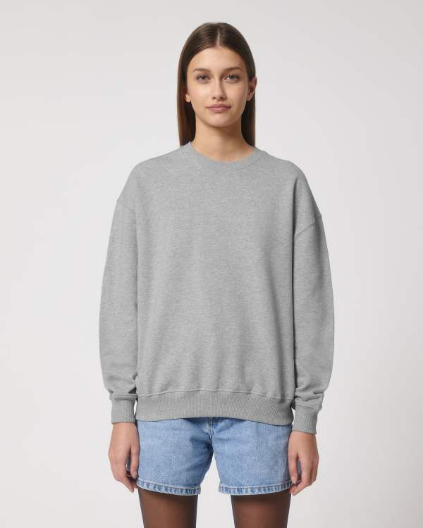 LEDGER DRY - HEATHER GREY - SWEATSHIRTS CREWNECK - UNISEX