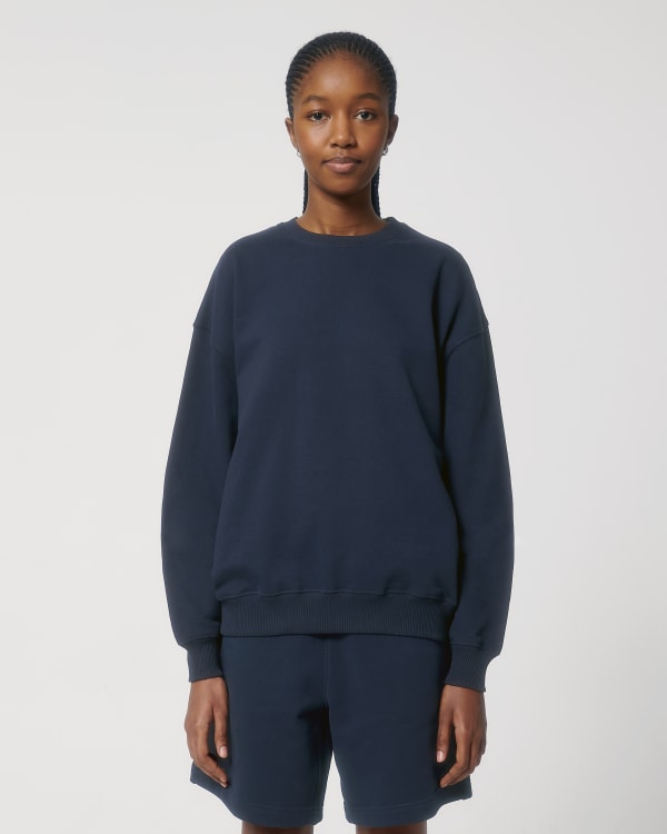 LEDGER DRY - FRENCH NAVY - SWEATSHIRTS CREWNECK - UNISEX