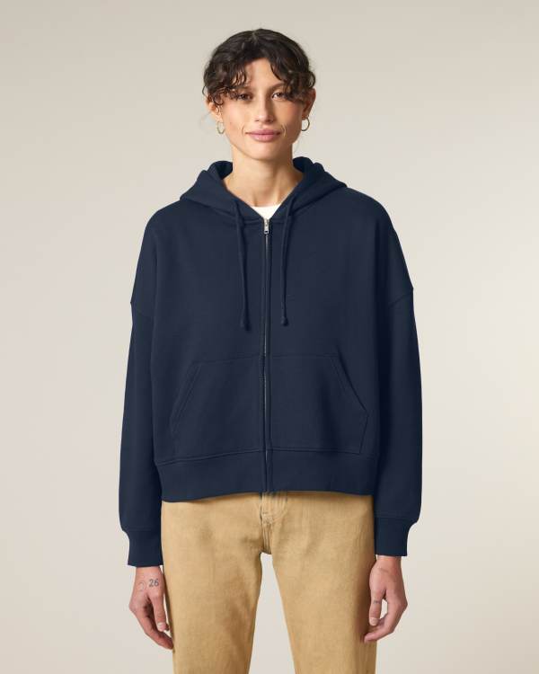 Stella Ida | Blank women's zip-thru hoodie | Stanley/Stella