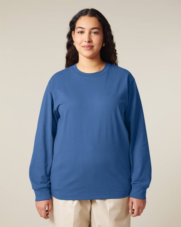 FREESTYLER LONG SLEEVE - MINDFUL BLUE - TEE-SHIRTS LONG SLEEVES - UNISEX