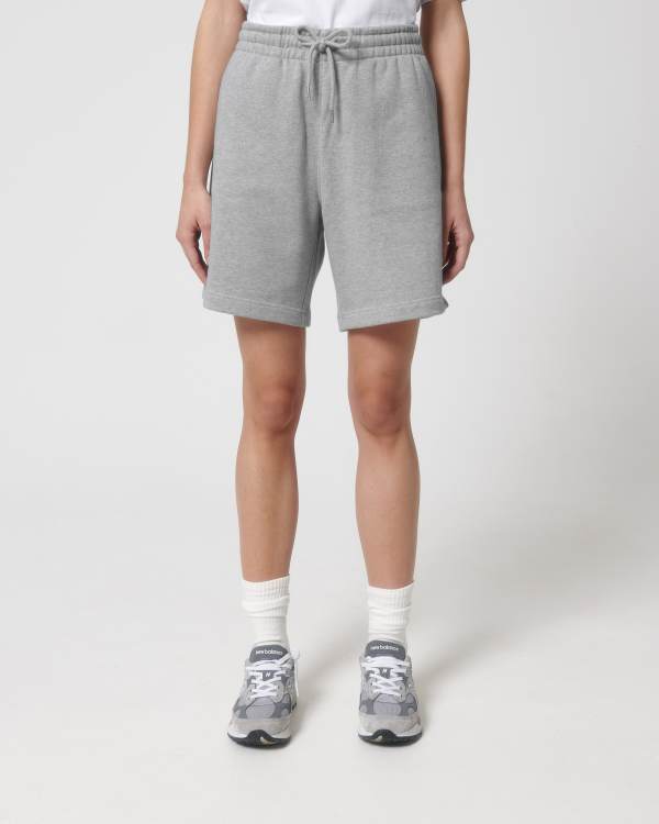 BOARDER DRY - HEATHER GREY - SHORTS JOGGING SHORTS - UNISEXO