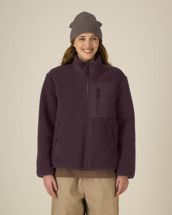 BROOKER - RED BROWN - JACKETS SHERPA - UNISEX