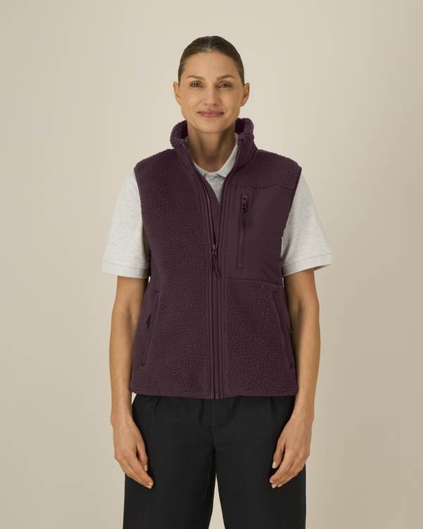 LINER - RED BROWN - JACKETS SHERPA - UNISEX