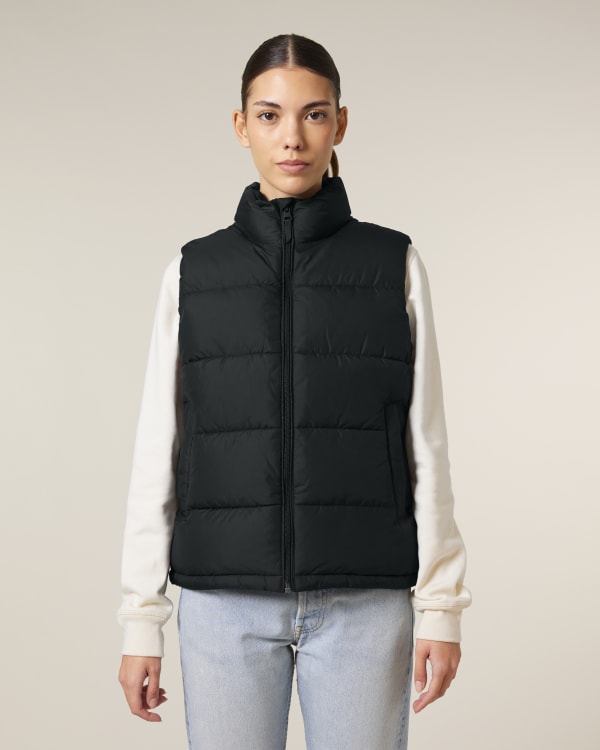 PUFFER GILET - BLACK - JACKETS PUFFER - UNISEXO