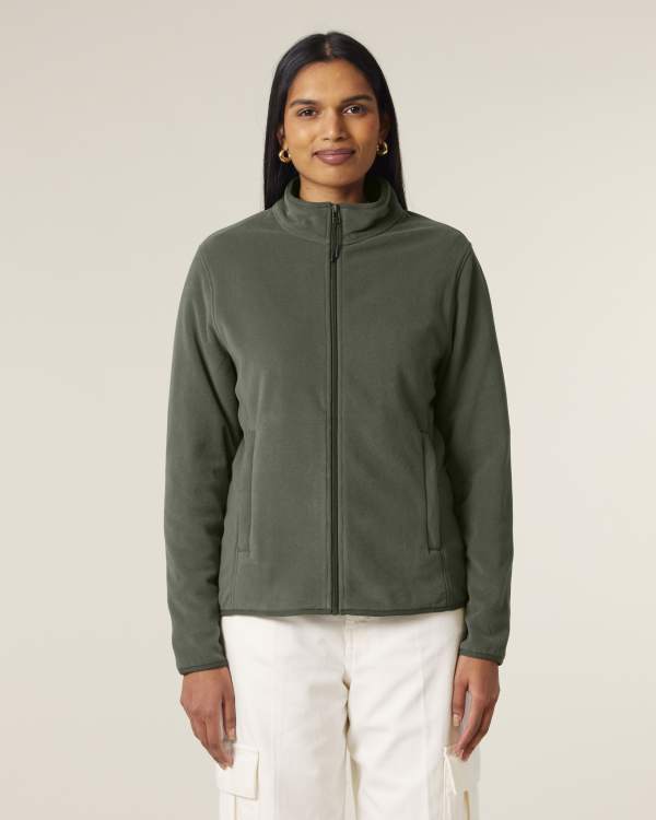 STELLA GUIDER - KHAKI - JACKETS FLEECE - VROUWEN