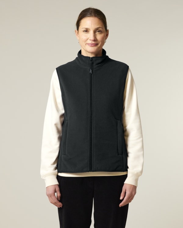 STELLA QUESTER - BLACK - JACKETS FLEECE - FRAUEN