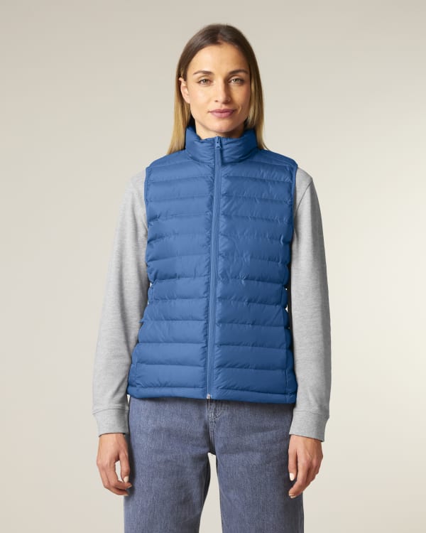 STELLA CLIMBER - MINDFUL BLUE - JACKETS BODYWARMER - VROUWEN