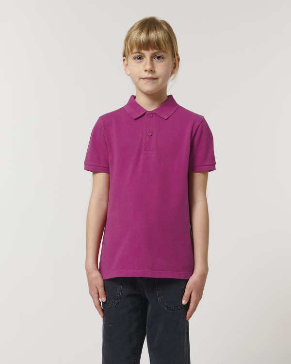 MINI SPRINTER - ORCHID FLOWER - POLOS SHORT SLEEVES - NIÑOS/NIÑAS