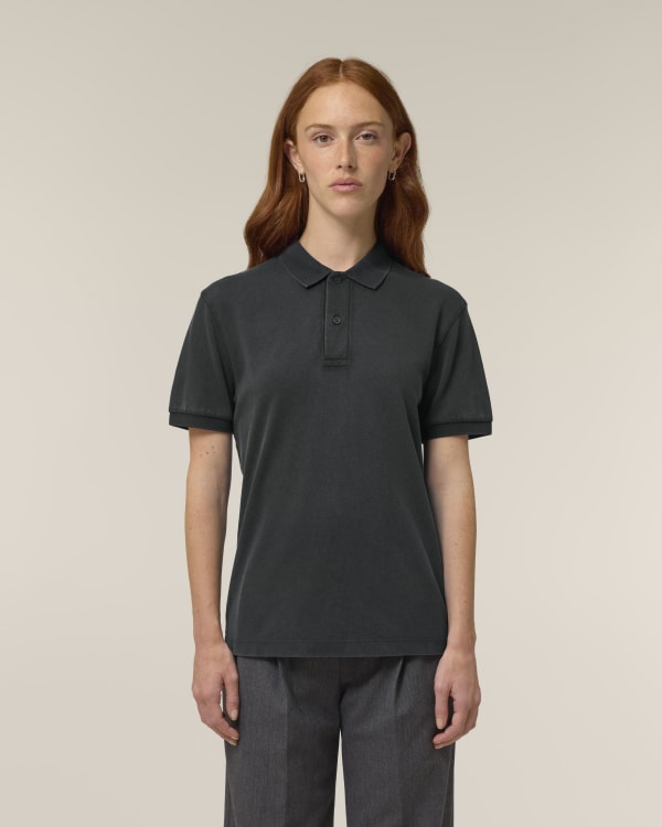 COASTER VINTAGE - G. DYED BLACK ROCK - POLOS SHORT SLEEVES - UNISEX