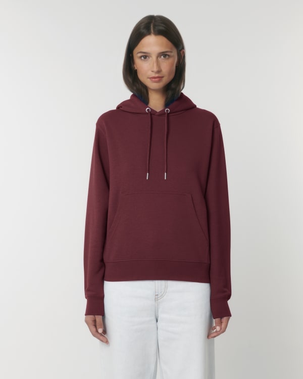 ARCHER - BURGUNDY - SWEATSHIRTS HOODIE - UNISEX