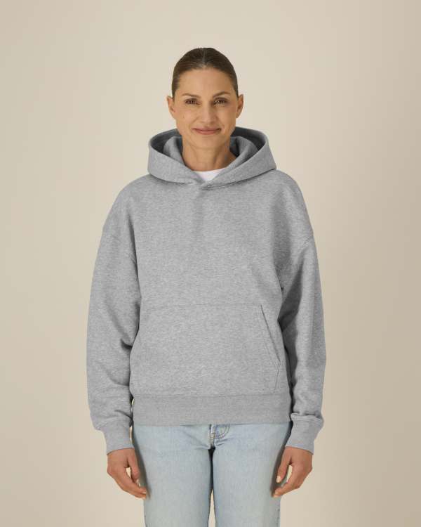 CHASER - HEATHER GREY - SWEATSHIRTS HOODIE - UNISEXO
