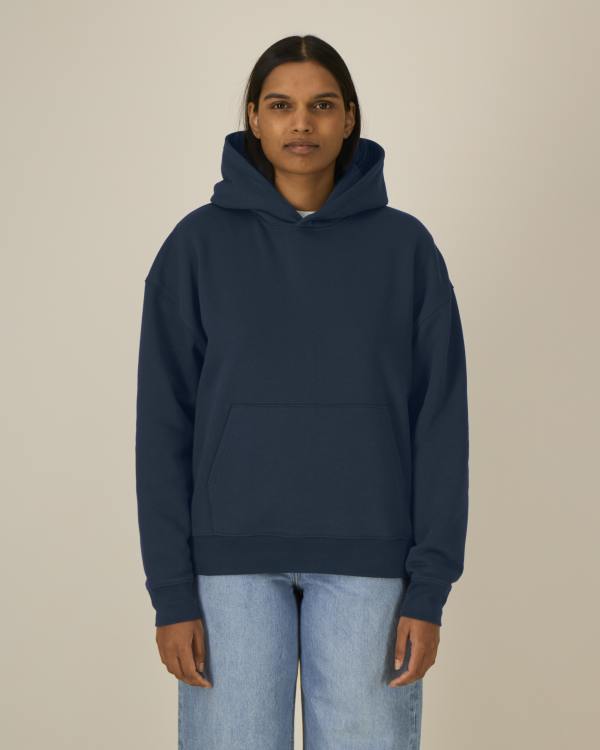 CHASER - FRENCH NAVY - SWEATSHIRTS HOODIE - UNISEXO