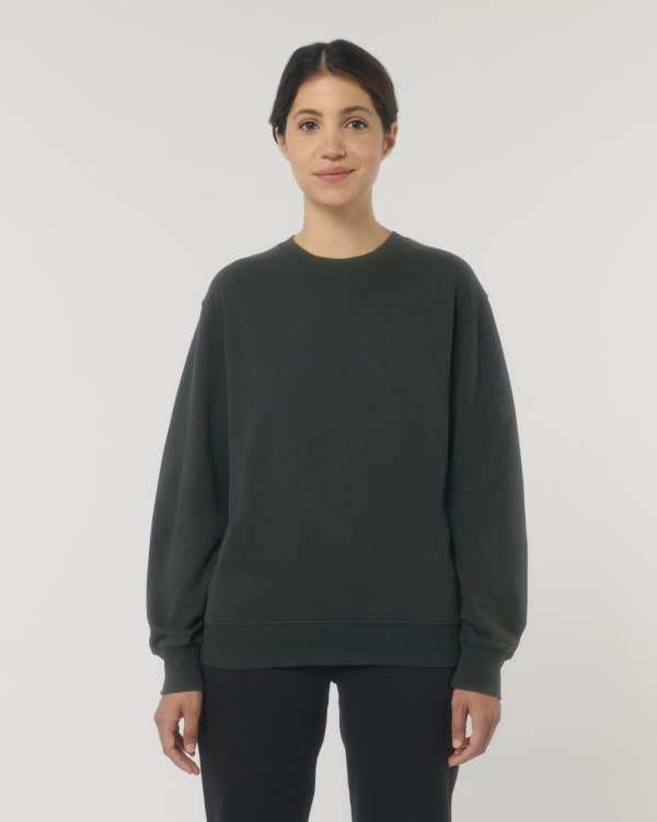 MATCHER VINTAGE - G. DYED BLACK ROCK - SWEATSHIRTS CREWNECK - UNISEX