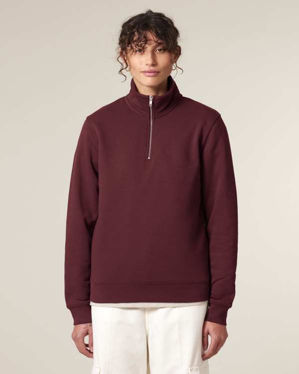 TRUCKER 2.0 - BURGUNDY - SWEATSHIRTS CREWNECK - UNISEXE