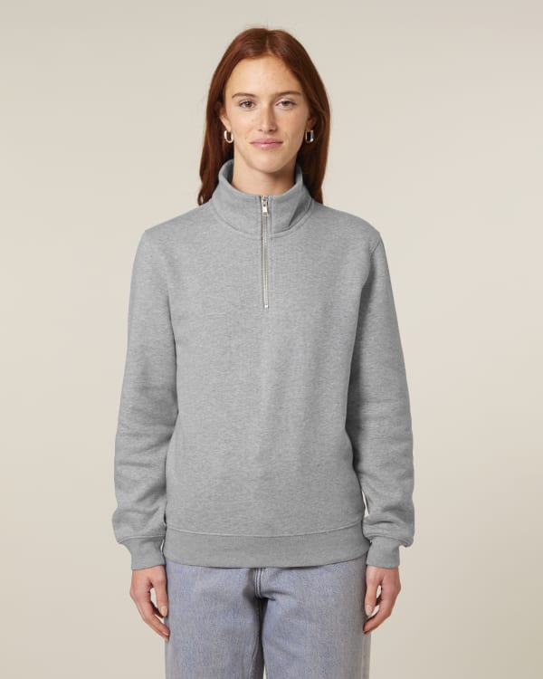 TRUCKER 2.0 - HEATHER GREY - SWEATSHIRTS CREWNECK - UNISEX