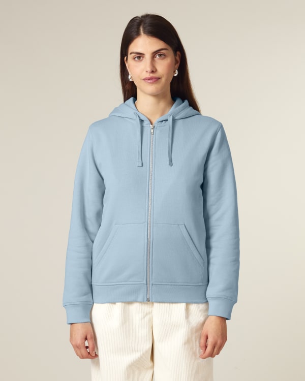 MIXER - SKY BLUE - SWEATSHIRTS JACKET - UNISEXE