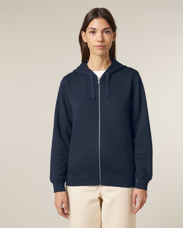 MIXER - FRENCH NAVY - SWEATSHIRTS JACKET - UNISEXE