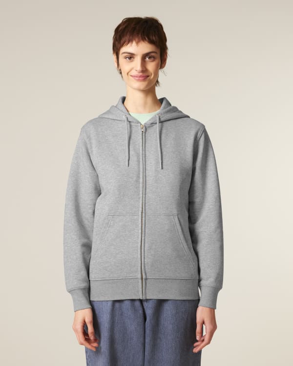 CONNECTOR 2.0 - HEATHER GREY - SWEATSHIRTS HOODIE - UNISEXE