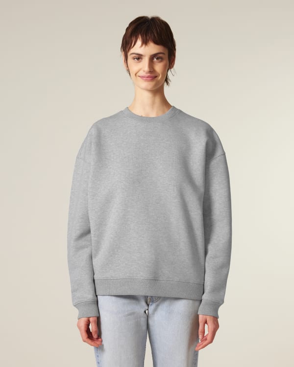 RADDER 2.0 - HEATHER GREY - SWEATSHIRTS CREWNECK - UNISEX