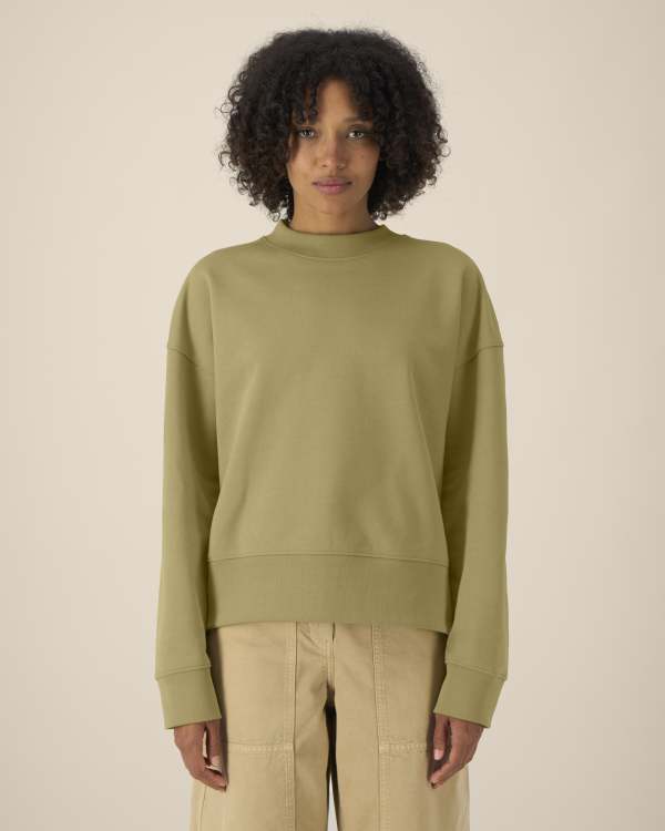 RYLER - FADED OLIVE - SWEATSHIRTS CREWNECK - UNISEX