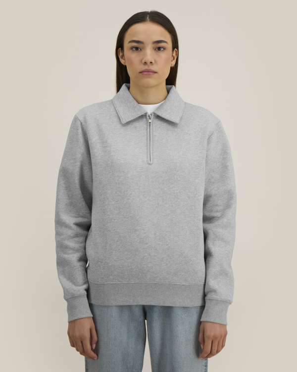PROPER - HEATHER GREY - SWEATSHIRTS CREWNECK - UNISEXE