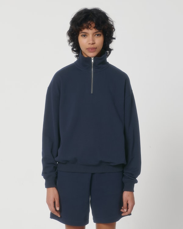 MILLER DRY - FRENCH NAVY - SWEATSHIRTS JACKET - UNISEKS