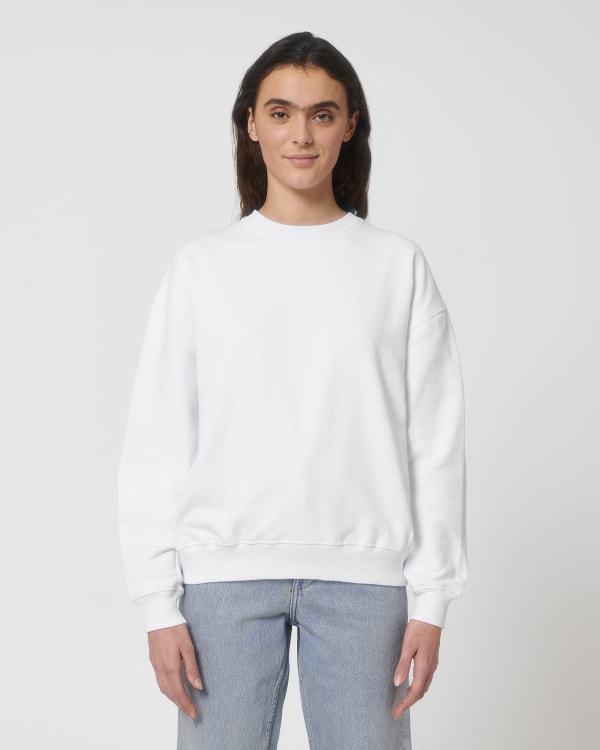 LEDGER DRY - WHITE - SWEATSHIRTS CREWNECK - UNISEX