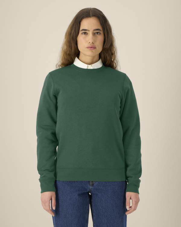 ROLLER - BOTTLE GREEN - SWEATSHIRTS CREWNECK - UNISEX