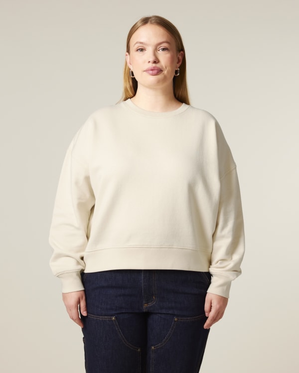 STELLA ALMA - NATURAL RAW - SWEATSHIRTS CREWNECK - VROUWEN