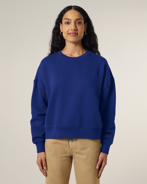 STELLA ALMA - WORKER BLUE - SWEATSHIRTS CREWNECK - VROUWEN