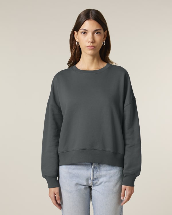 STELLA ALMA - ANTHRACITE - SWEATSHIRTS CREWNECK - VROUWEN