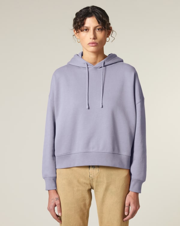 STELLA NORA - LAVENDER - SWEATSHIRTS HOODIE - WOMEN