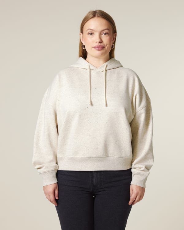 STELLA NORA - ECO-HEATHER - SWEATSHIRTS HOODIE - WOMEN