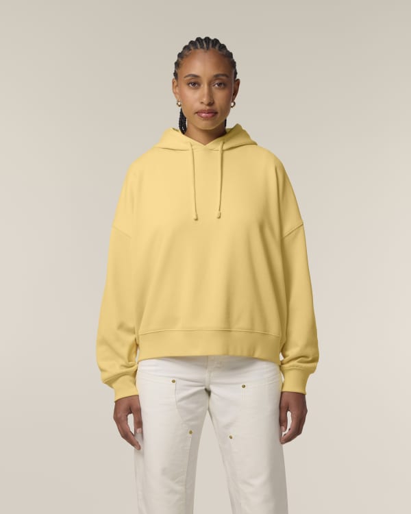 STELLA NORA - VIVA YELLOW - SWEATSHIRTS HOODIE - WOMEN