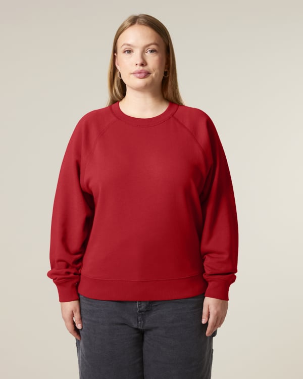 STELLA CLARA - RED - SWEATSHIRTS CREWNECK - WOMEN