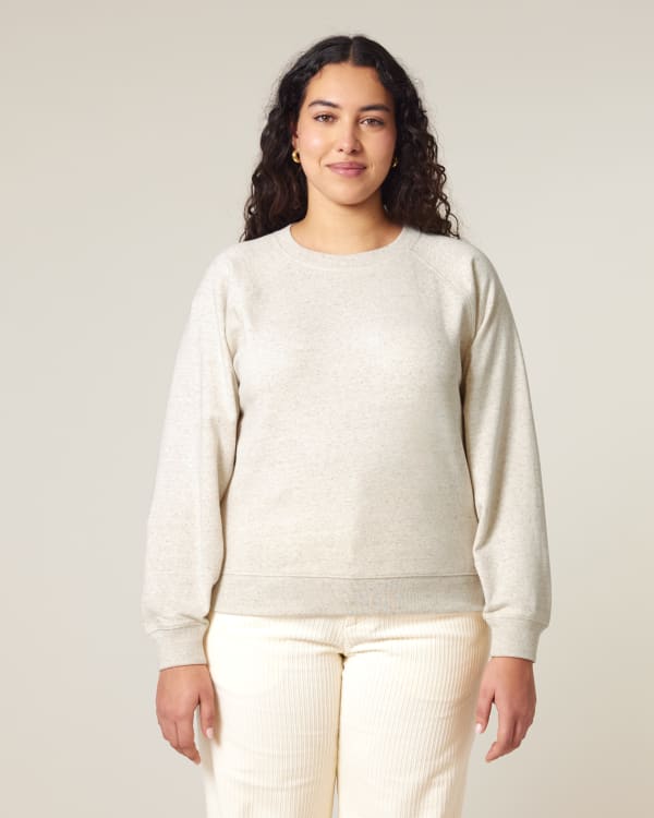 STELLA CLARA - ECO-HEATHER - SWEATSHIRTS CREWNECK - WOMEN