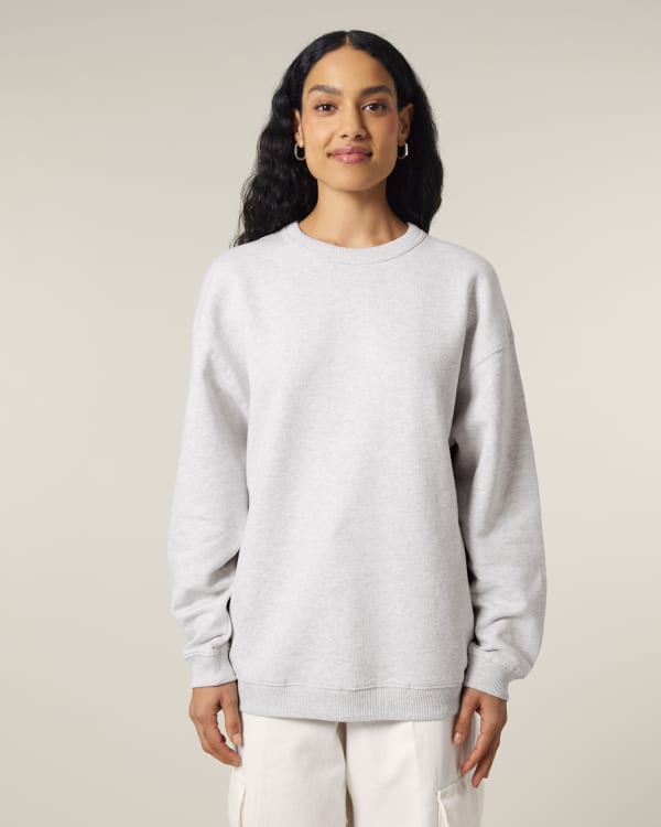 STELLA PALOMA - COOL HEATHER GREY - SWEATSHIRTS CREWNECK - DONNE
