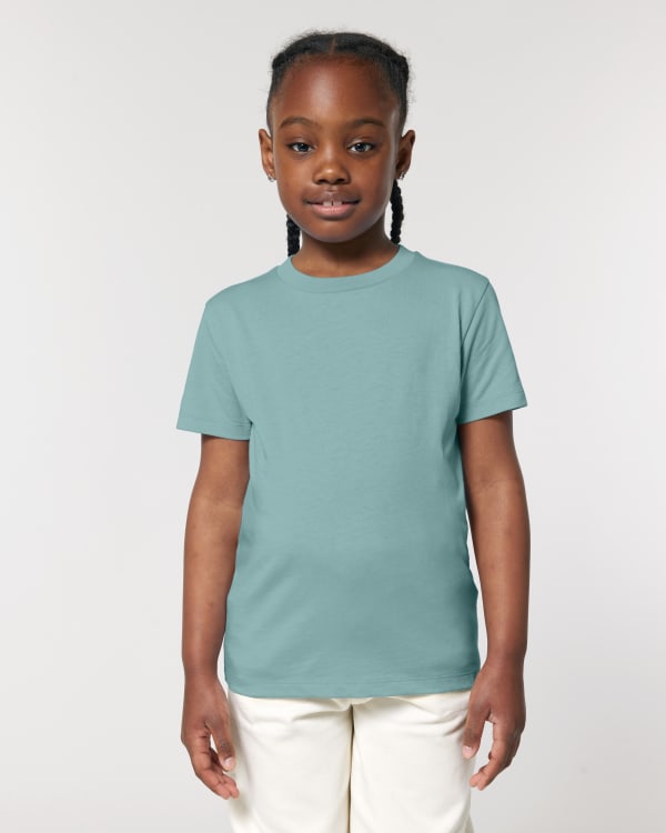 MINI CREATOR 2.0 - TEAL MONSTERA - TEE-SHIRTS SHORT SLEEVES - KINDER