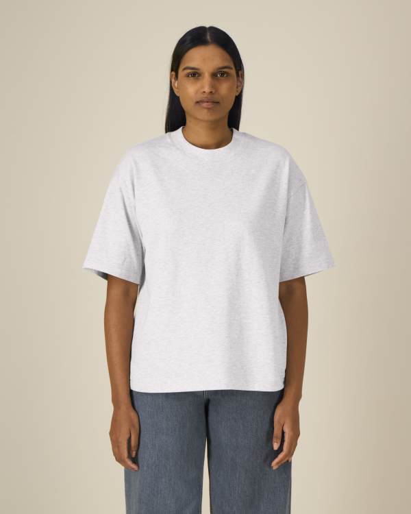 ASHER - COOL HEATHER GREY - TEE-SHIRTS SHORT SLEEVES - UNISEXO