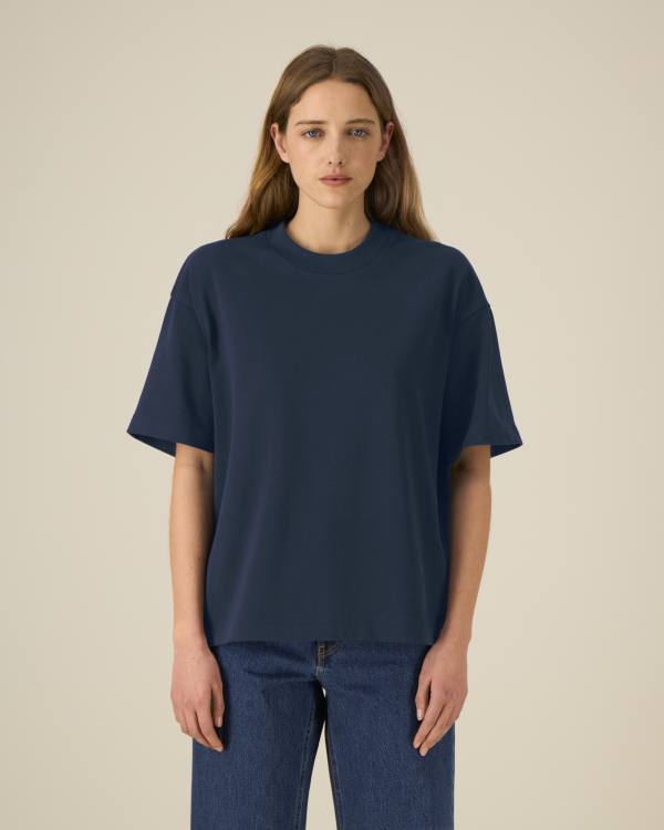 ASHER - FRENCH NAVY - TEE-SHIRTS SHORT SLEEVES - UNISEXO
