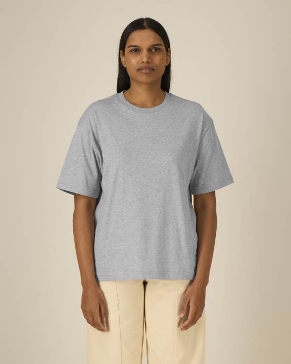 BREEZER - HEATHER GREY - TEE-SHIRTS SHORT SLEEVES - UNISEX