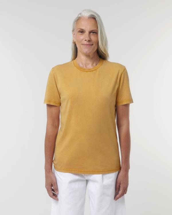 CRAFTER VINTAGE - G. DYED GOLD OCHRE - TEE-SHIRTS SHORT SLEEVES - UNISEKS