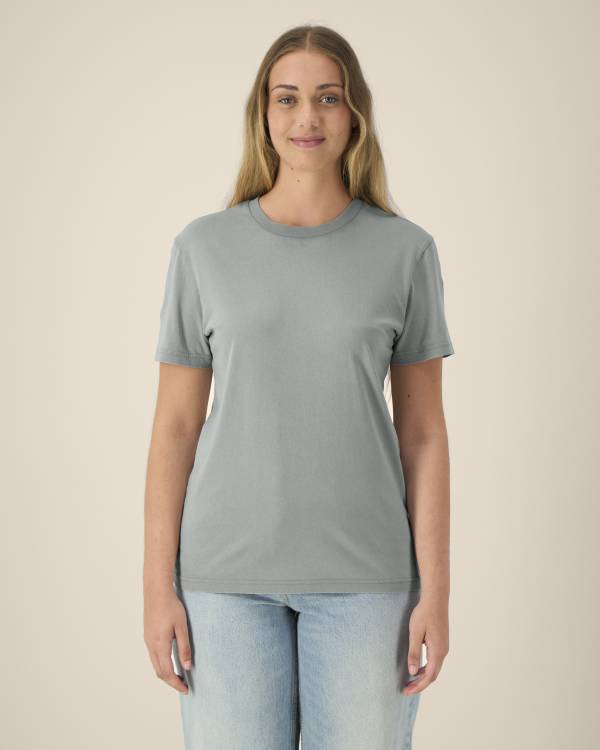 CRAFTER VINTAGE - G. DYED MISTY GREY - TEE-SHIRTS SHORT SLEEVES - UNISEKS