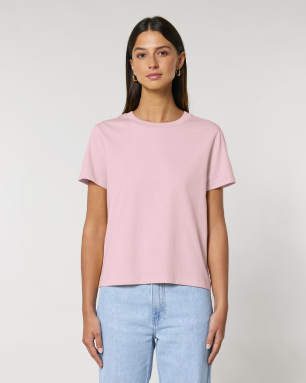 STELLA MUSER - COTTON PINK - TEE-SHIRTS SHORT SLEEVES - WOMEN