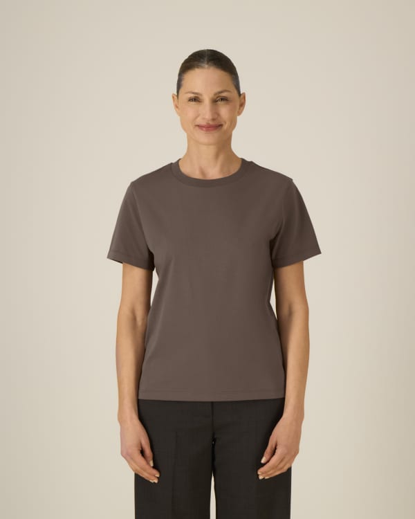 STELLA MUSER - MOCHA - TEE-SHIRTS SHORT SLEEVES - WOMEN