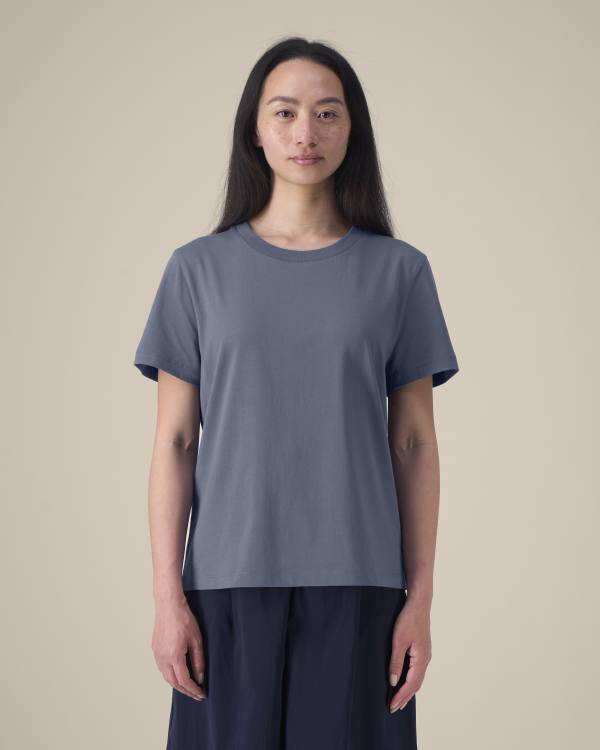 STELLA MUSER - BLUE GREY - TEE-SHIRTS SHORT SLEEVES - WOMEN