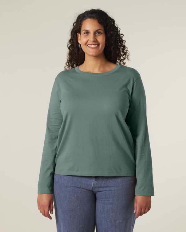 STELLA MUSER LONG SLEEVE - GREEN BAY - TEE-SHIRTS LONG SLEEVES - WOMEN