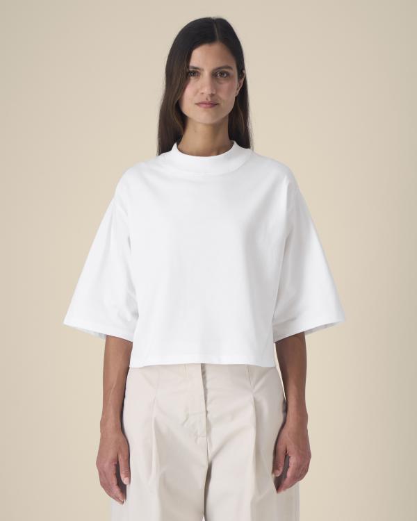 STELLA RAYA - WHITE - TEE-SHIRTS SHORT SLEEVES - VROUWEN